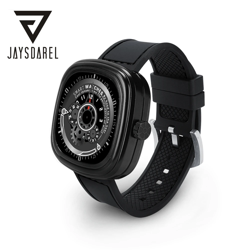 

JAYSDAREL M2 Real-time Heart Rate Monitor Smart Watch Music Remote Camera Pedometer Smart Wristwatch for Android iOS