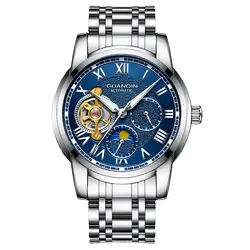 GUANQIN GQ16061 часы Для мужчин люксовый бренд Relogio Masculino Tourbillon Mechanica бизнес часы Для мужчин s часы мужские часы