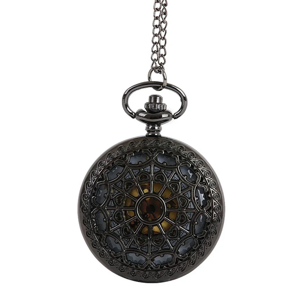 Карманные часы Винтаж цепи Ретро наибольшее карманные часы Цепочки и ожерелья для Дедушки папа подарки# M