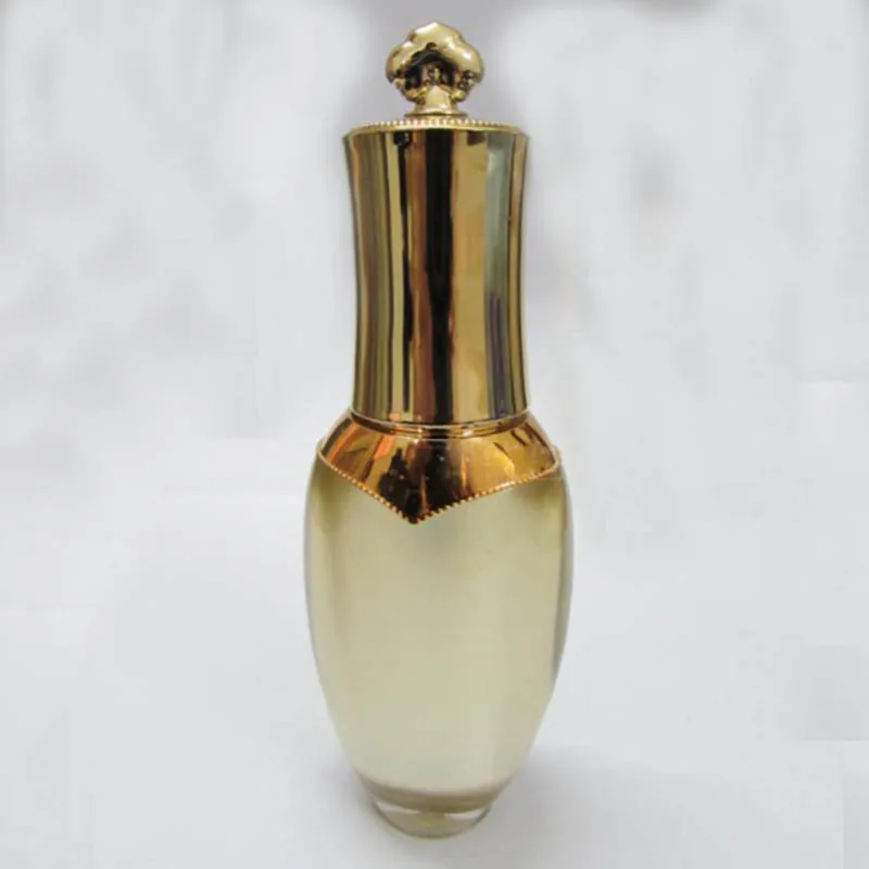 

30ML gold CROWN shape press pump bottle,gold loton cosmetic container 50ML ,Cosmetic bottle 50 ml Cosmetic Packaging
