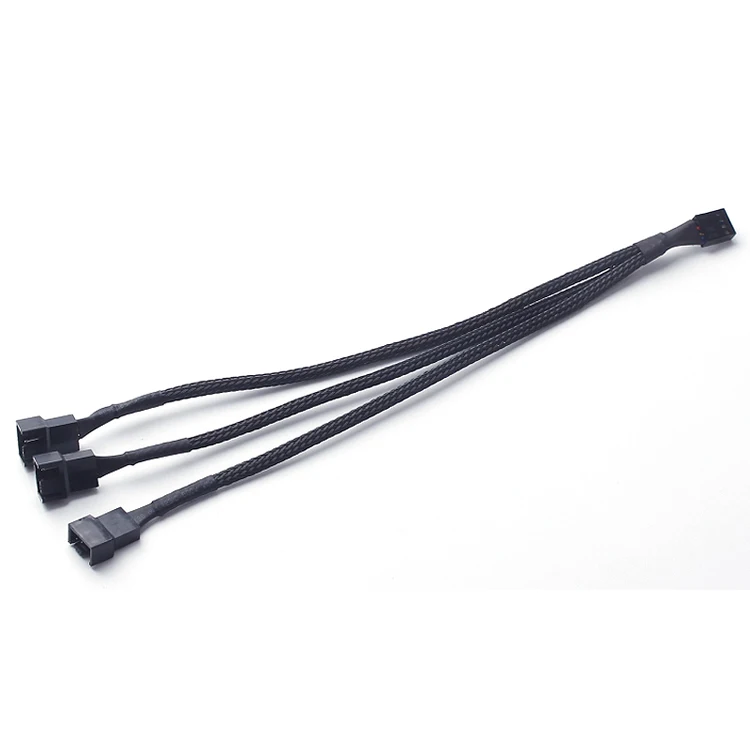 4 pin PWM Fan CPU Power Splitter Extension Cable (8)