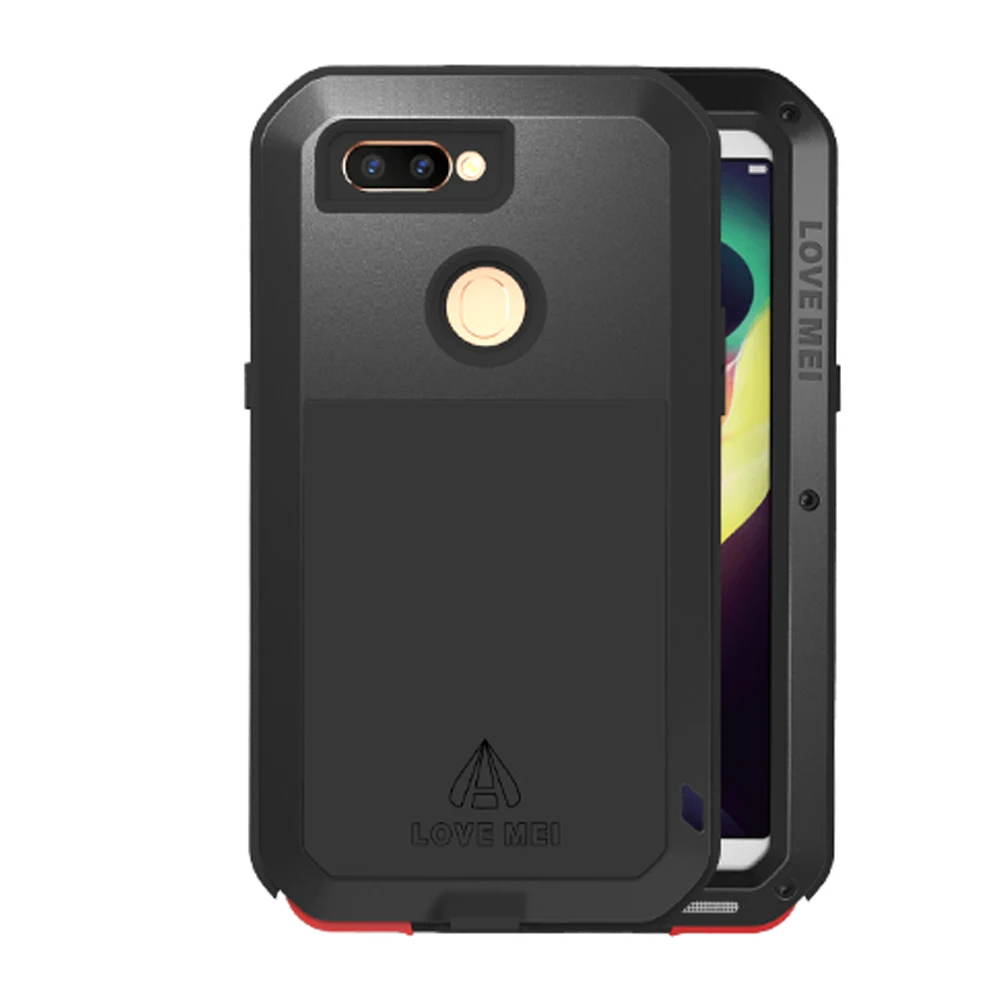 Ударопрочный чехол LOVE MEI для OPPO R11s R11 Plus армированный водонепроницаемый тяжелый