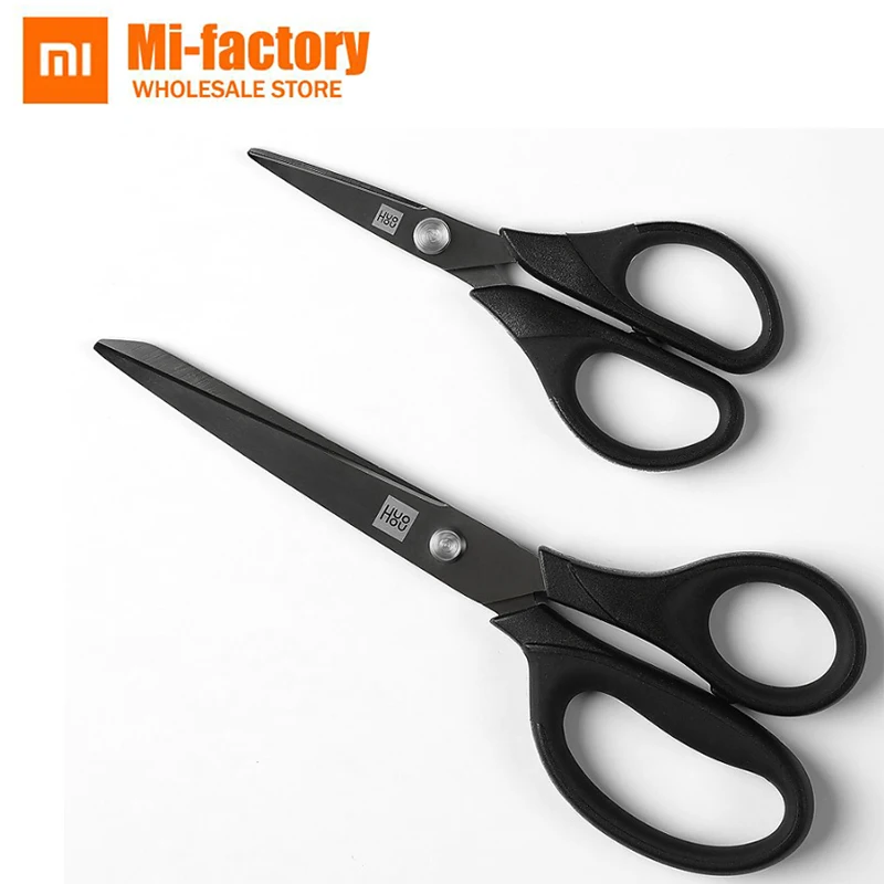 

2pcs Xiaomi youpin Huohou Scissors Stationery Knife Kitchen Flexible Rust Prevention Shears For mi Smart Home top quality