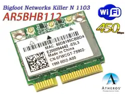 Dual Band Bigfoot сети убийца 1103 7 wcgt AR5BHB112 450 Мбит WI-FI карты для Dell Alienware M14X M18X M14XR2 L322X 2720