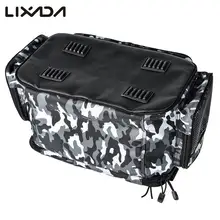 Lixada сумка для рыбалки Оксфорд многофункциональная сумка на плечо сумка для рыболовных снастей сумка для хранения 600D холст Pesca открытый