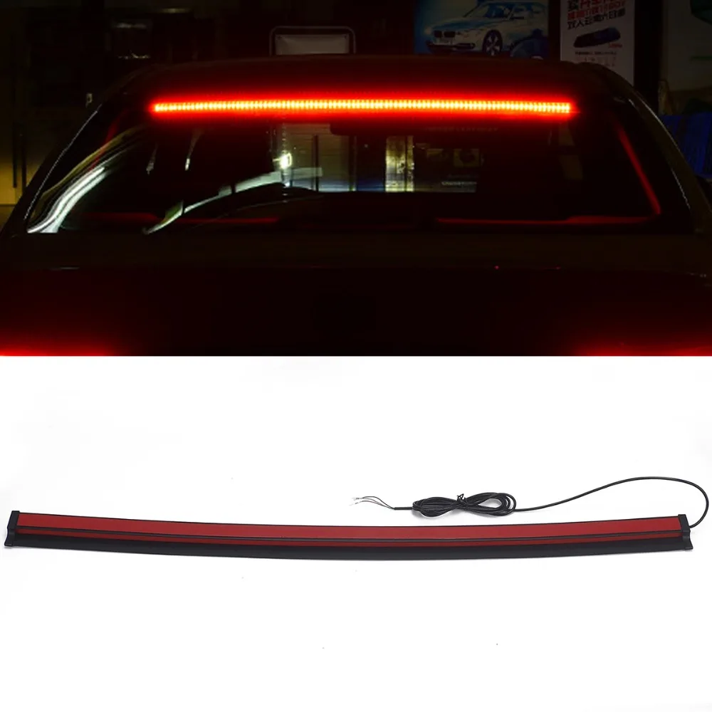 90 см светодиодный стоп-сигнал задний фонарь с высоким креплением стоп-сигнал авто мигающий тормозной свет полосы Предупреждение ющая