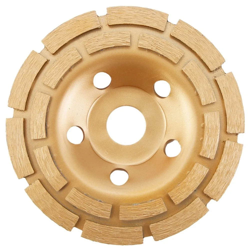 

Fine Double Row Diamond Bowl Grinding Wheel Bowl Shape Concrete Granite Stone Ceramics Tools Suitable for Chamfering