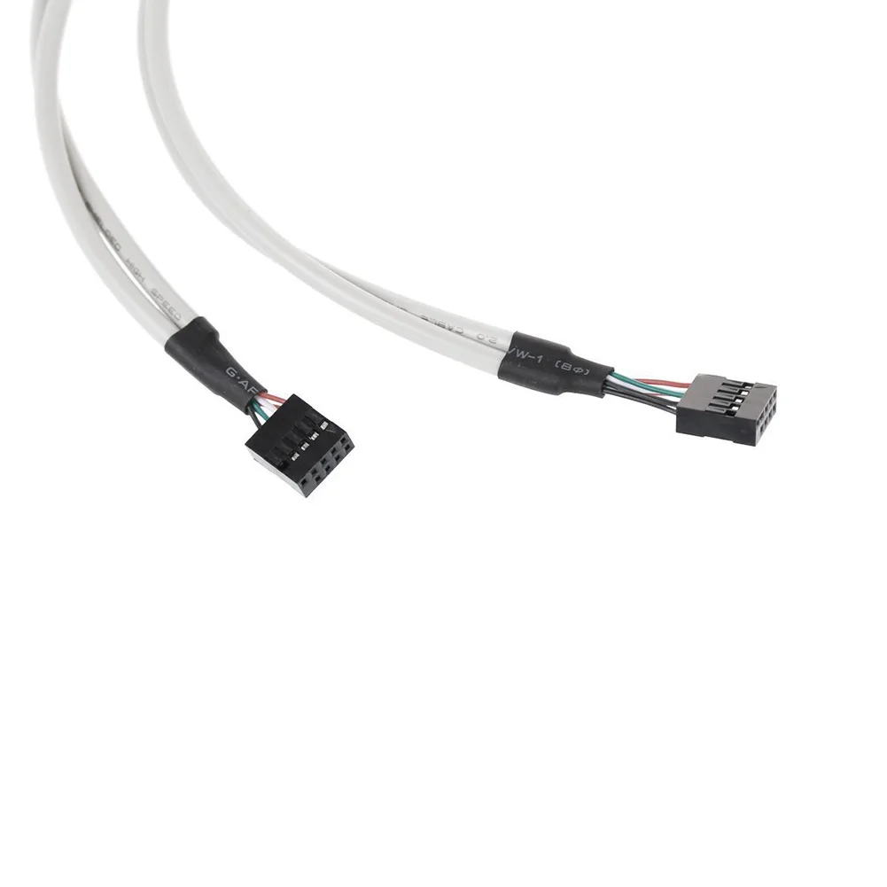 Кронштейн для задней панели USB 2 0 с 4 портами PCI на двойной 9-контактный кабель