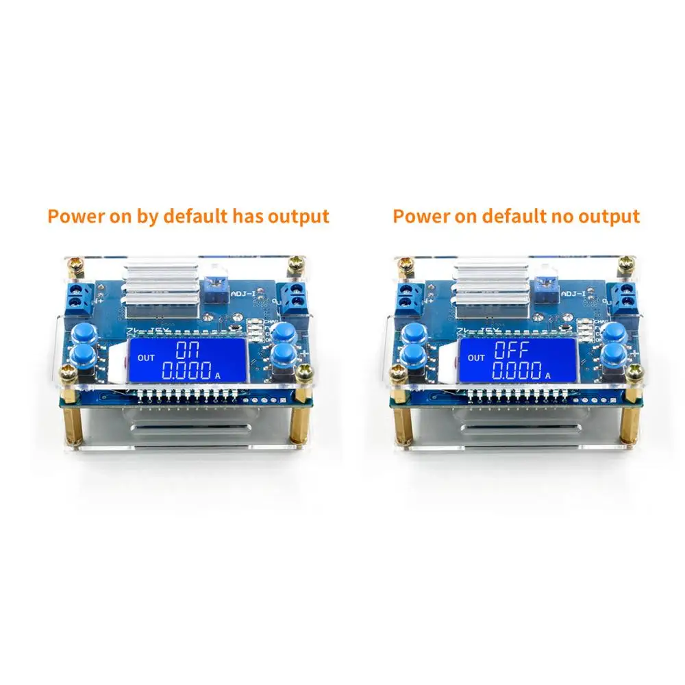 DC понижающий преобразователь CC CV модуль питания 1 2 32V 5A Регулируемый источник