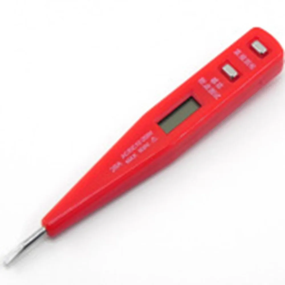 Новый многофункциональный цифровой тестовый карандаш AC DC 12 220 V мульти датчик