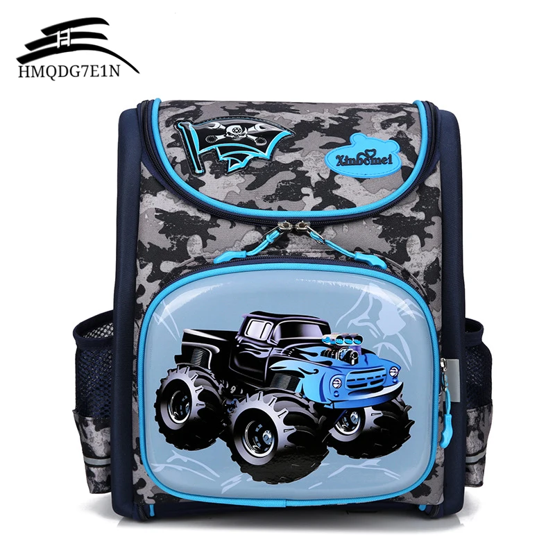 

New Children Orthopedic School Bag Racing Car Kids Backpack for Girl and Boys Students Bookbags Boy Knapsack Mochila Escolar