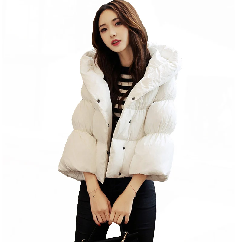 Thick Warm Slim Short Female Parkas 2019 New Womens Winter