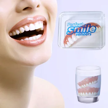 

2017 Natural High Quality Silicone Simulation On The Row Of False Denture WD