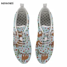 INSTANTARTS/Новинка года; Женская водонепроницаемая обувь с милым животным; спортивная обувь с цветочным принтом; дышащая обувь на шнуровке для плавания; пляжные кроссовки