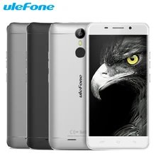 Original Ulefone Metal Mobile Phone 3G RAM 16G ROM MTK6753 Octa Core 5.0 inch Android 6.0 Camera 13.0MP Fingerprint Smartphone
