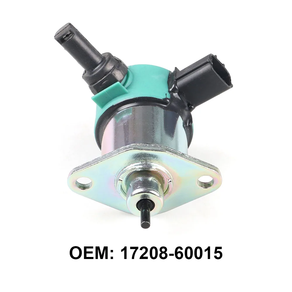 12V Stop solenoid 17208-60010 17208-60015 17208-60016 for Kubota D1005 D1105 D905 fuel shutdown shut off vvt valve solenoid