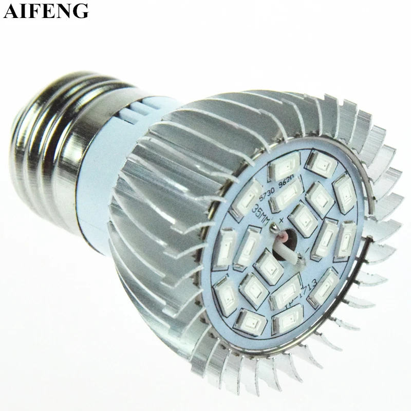 

AIFENG E27 Grow Light 8W SMD 5730 Red Blue Full Spectrum For Vegetables Flowers Hydroponics Plant Grow Lamp AC85-265V Grow Light