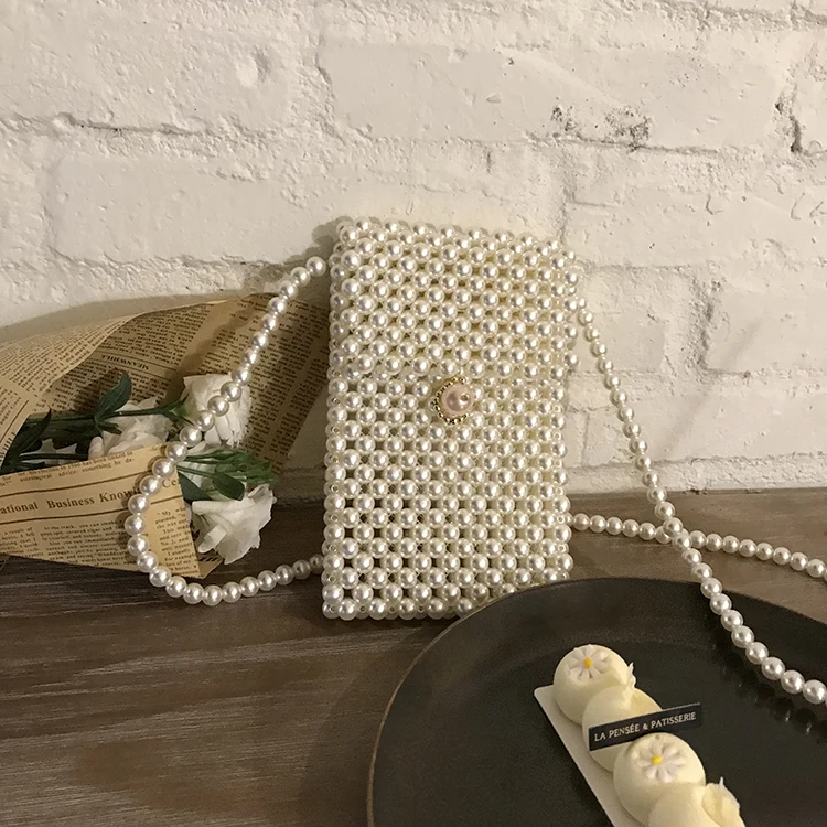 Женская сумка-тоут ручной работы акриловый миниатюрный саквояж на плечо с