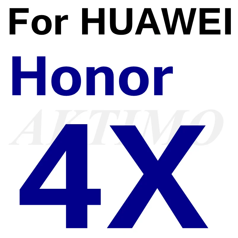 9H 0,26 мм закаленное стекло для HUAWEI Honor 5A 5C 5X 4X Y5 II CUN-U29 Nova Young P8 P9 P10 Lite защитная пленка Sklo чехол - Цвет: 4X