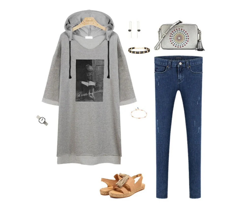 Women Coat Plus Size Pullover Casual Spring Autumn Summer Sweatshirt Print Loose Hoodies Sweatshirt Long Style Lady Clothes Women Coat Plus Size Pullover Casual Spring Autumn Summer Sweatshirt Print Loose Hoodies Sweatshirt Long Style Lady Clothes