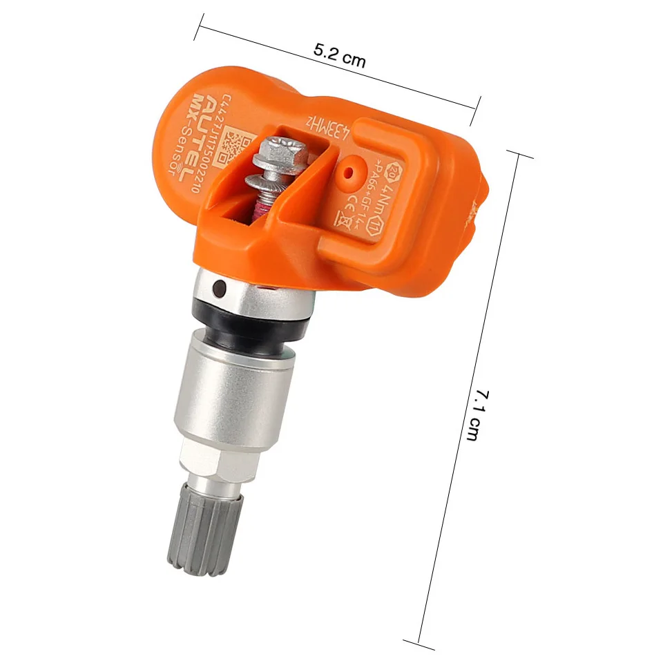 AUTEL датчик mx-сенсор TPMS 433 МГц 315 МГц датчик давления в шинах универсальный программатор для AUTEL Maxitpms TS601 TS401 TPMSPAD TS501