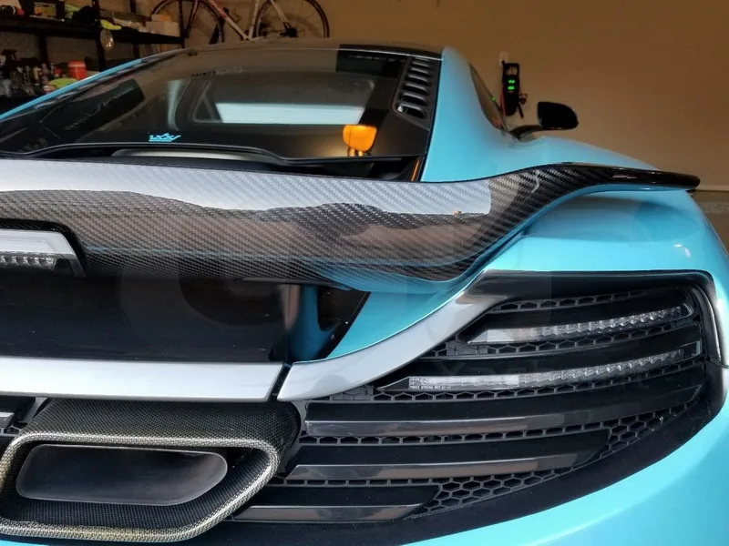 2011-2014 McLaren MP4-12C Coupe & Spyder Vorsteiner V-MC AERO Style Rear Spoiler Wing CF (41)