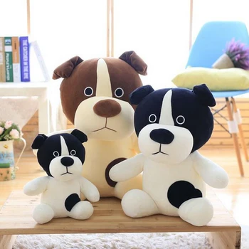 

Lovely Black Eyes Sitting Dog Plush Doll Stuffed Animal Soft Plush Toy Birthday Gift For Children