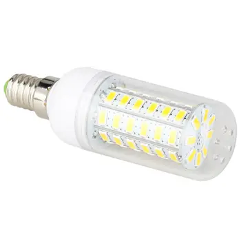 

10 pcs/lots E14 LED Corn Bulb 5730 SMD 56 Leds Lights Lamp AC 220V 240V Warm Cold White Chandelier Lamparas