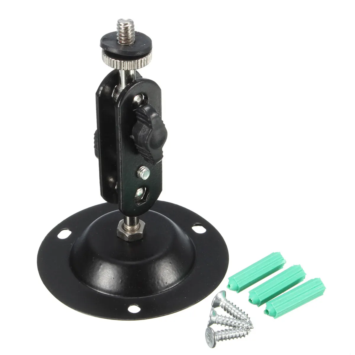 Wall Mount Bracket Installation Monitor Holder Security Rotary CCTV Surveillance Camera Stand - 32796454019