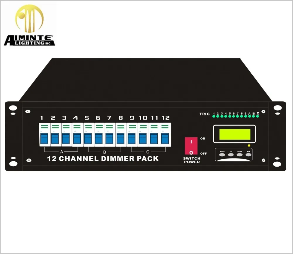 

12 Channel Power box Dimming Controller Professional Stage Lighting