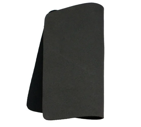 

New Durable smooth able Computer Control 22*18cm Universal Mouse Pad Mat for Laptop Computer Tablet PC Black#T2