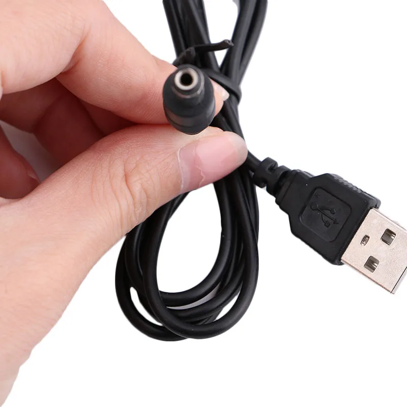 2019 оптовая продажа Прочный портативный 1 м USB порты и разъёмы до 5,5/2,1 мм 5 В DC баррель Jack Мощность Кабельный разъем аксессуары для трансмиссии