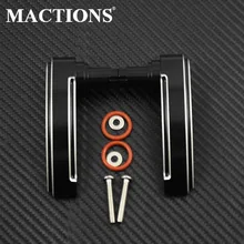 Мотоциклы гонки седельная сумка подъемник Крышки Черный ЧПУ алюминий для Harley Touring Electra Road Glide