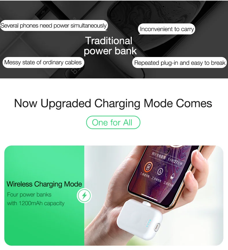 Magnetic Wireless Power Bank Portable Charger External Battery (3)