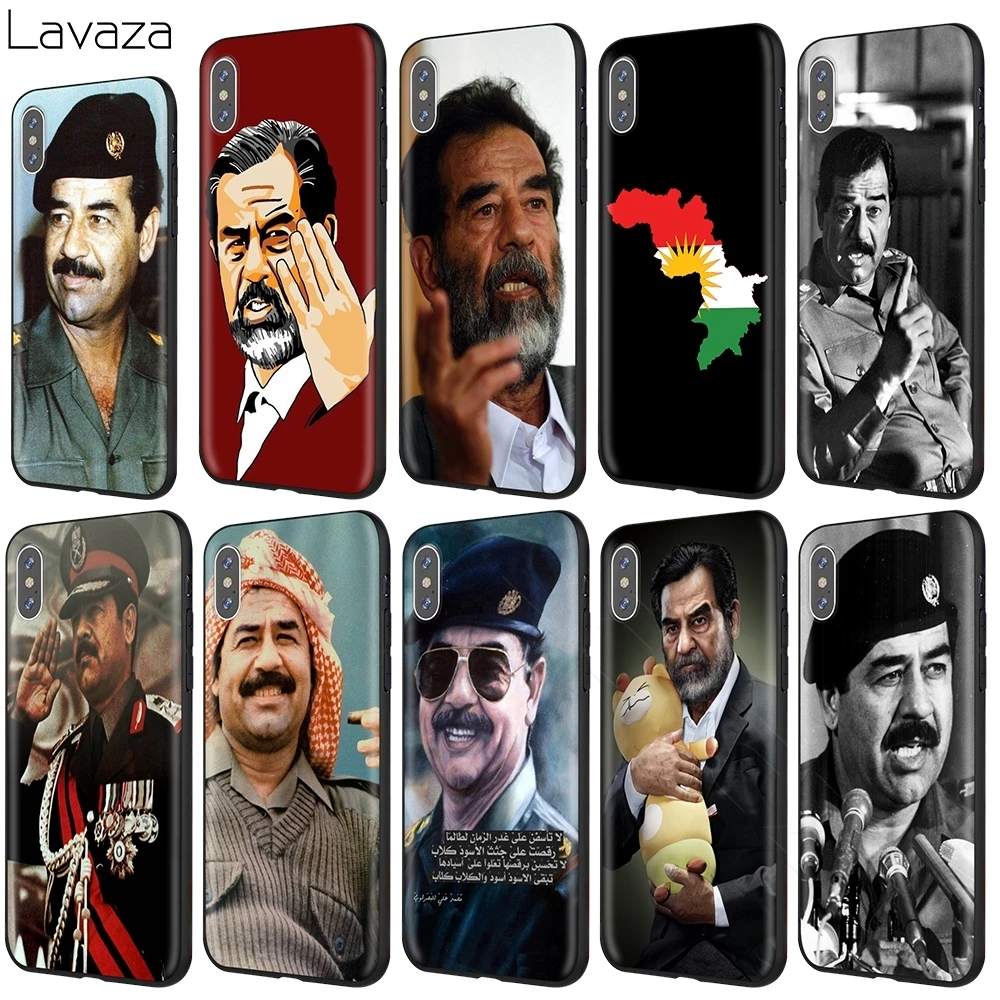 Чехол Lavaza Saddam Hussein Arabic для iPhone 11 Pro XS Max XR X 8 7 6 6S Plus 5 5S se