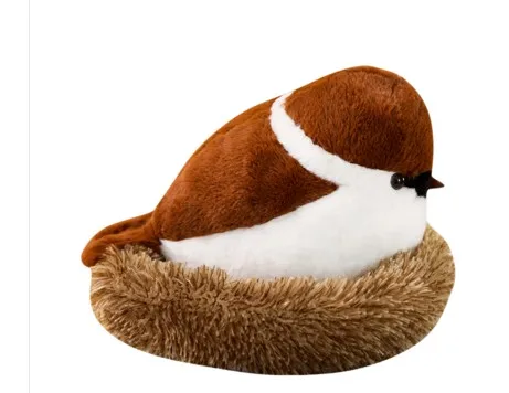 

2019 newest simulation Kiwi Bird stuffed Plush Toy Cute Sparrow Kiwi Dolls for childred Kids Birthday Gift