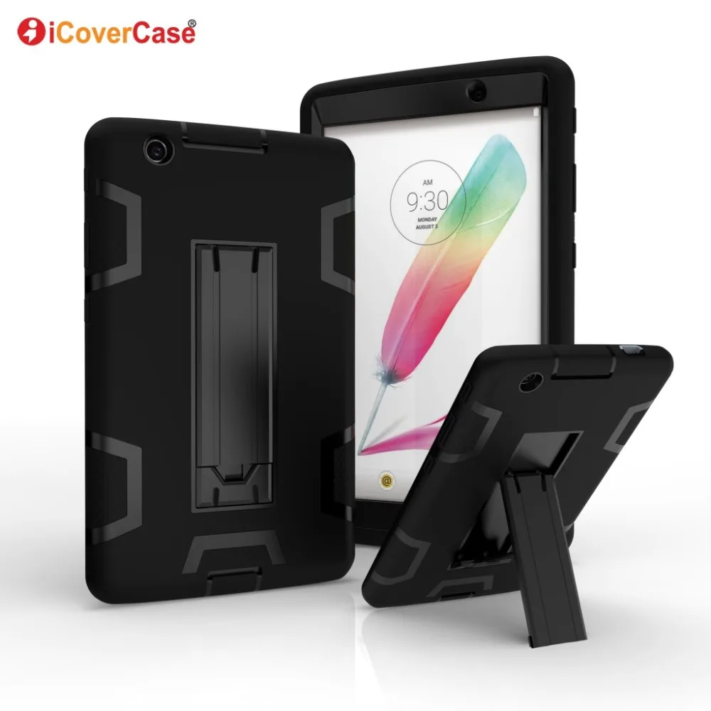 

Silicon+PC Full Body Protector Case For LG G Pad 3 III 8.0 inch LGV522 Case Cover High Resistant Drop resistance Shockproof
