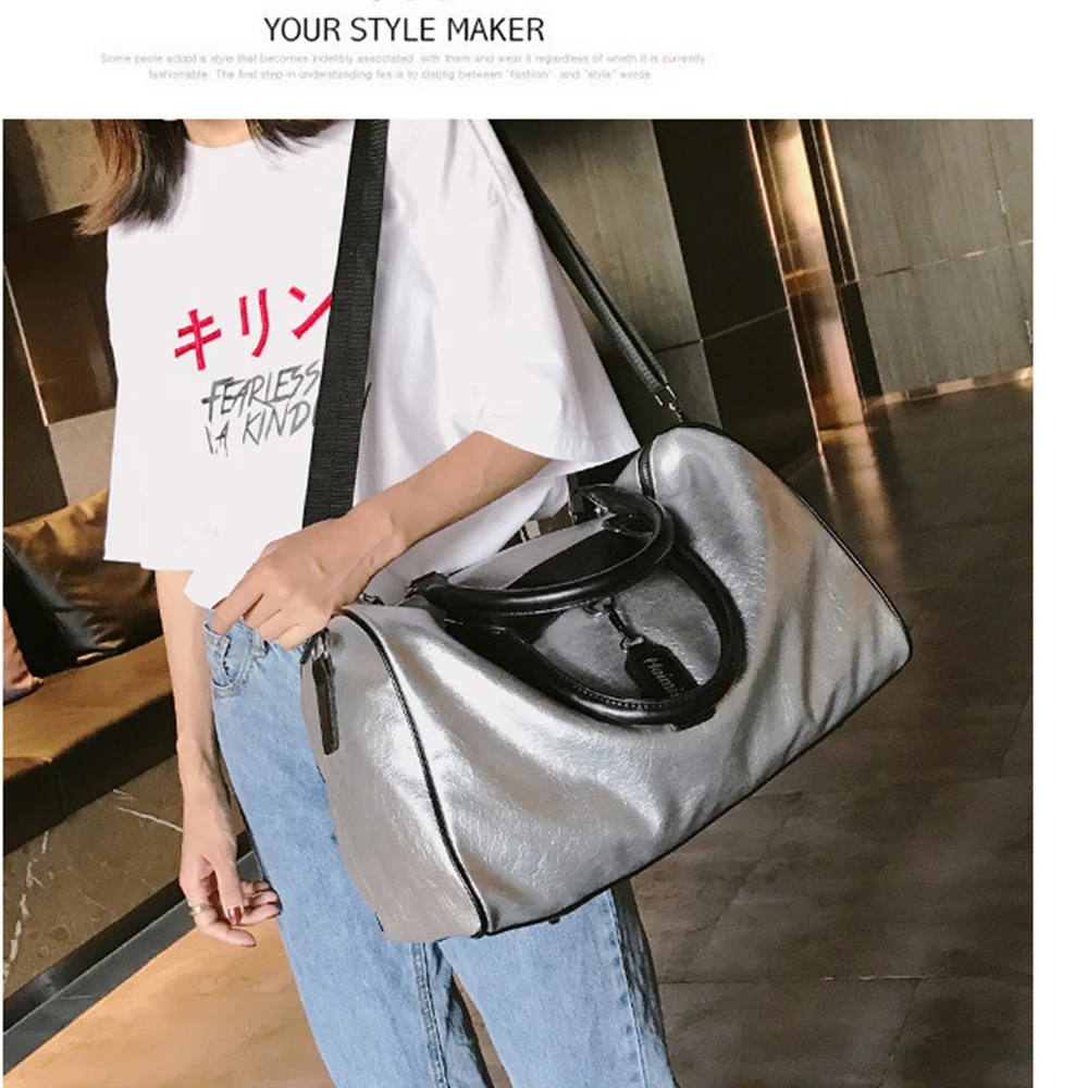 HOT SALE Women Men Unisex Travel Bag 2018 Stripe Sports Handbag Beach Crossbody Bag Fashion Couples Luggage Package Waterproof09