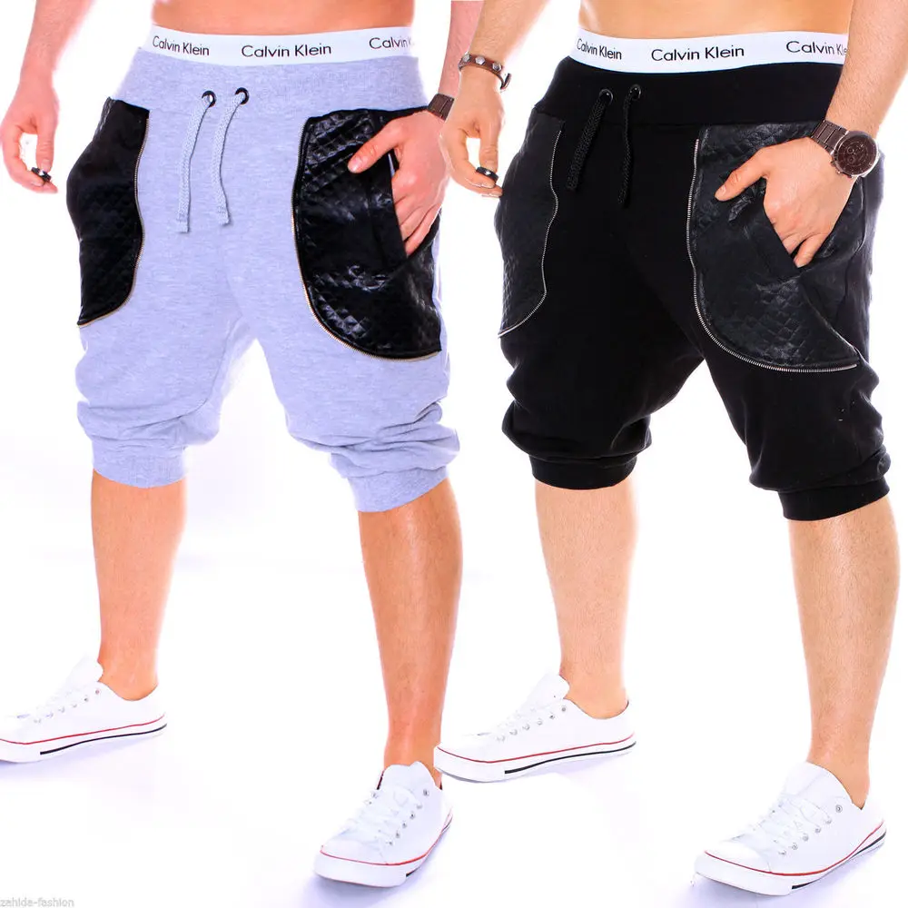 

ZOGAA Men Plus Size Sweatpants Casal Shorts Cotton Active Wear Men Designer Clothes Joggers Men Workout Shorts for Gym Sports