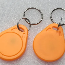 100 шт./лот 125 кГц RFID EM4305 смарт-устройство для чтения карт и перезаписываемых Маркер Брелоки с RFID брелок для ключей доступа Управление