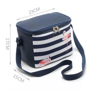 GUMST дизайн Фламинго термо сумки для обеда пикника сумка женская сумка охладитель изолированный Ланч-бокс термо& Ланч-бокс для детей - Цвет: 6L