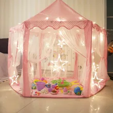 INS детская палатка навес Замок принцессы Москитная сетка новые творческие плантационных палаток для балдахин украшение для детской спальни c082