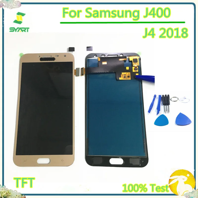 TFT запасные части ЖК-дисплей сенсорный экран дигитайзер сборка для Samsung Galaxy J4 2018