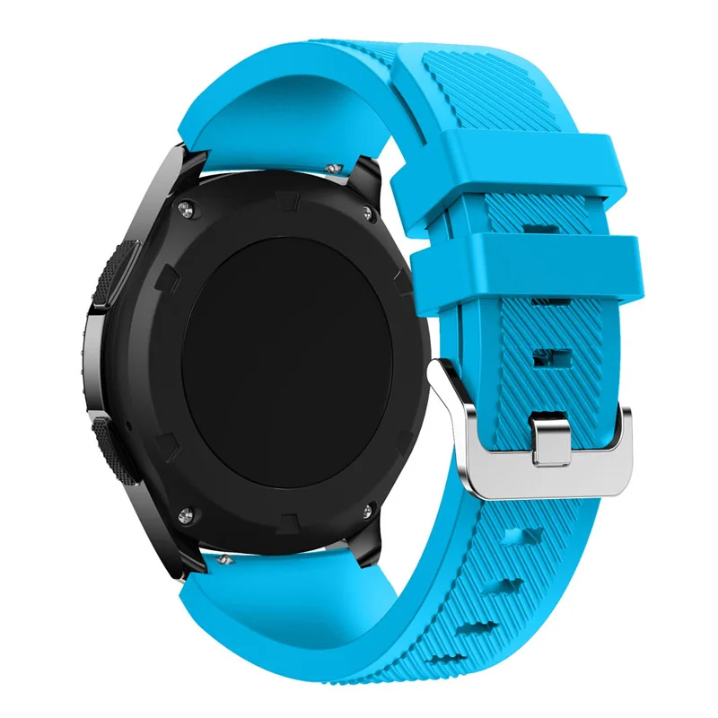 Gear S3 Frontier ремешок для samsung Galaxy watch 46 мм 42 мм ремешок S4 active/active 2 20 мм 22 мм ремешок для часов amazfit bip gts/gtr - Цвет ремешка: blue