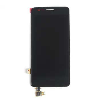 

Original LCD For LG K8 2017 X240 LCD Display Touch Screen Digitizer with Bezel Frame Full Assembly Black White Free shipping
