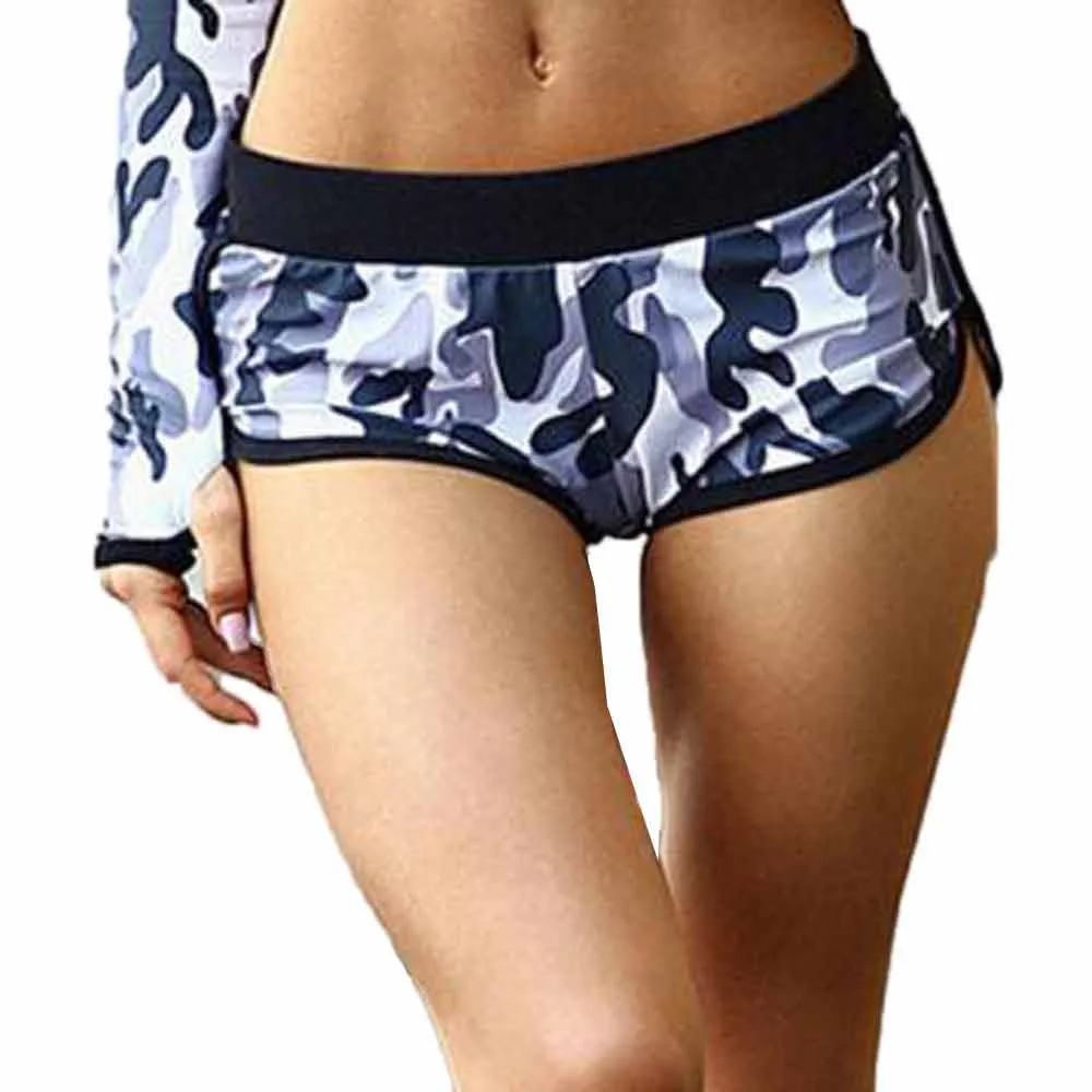 New ladies yoga sweatpants Women Camouflage Running Yoga Gym Fitness