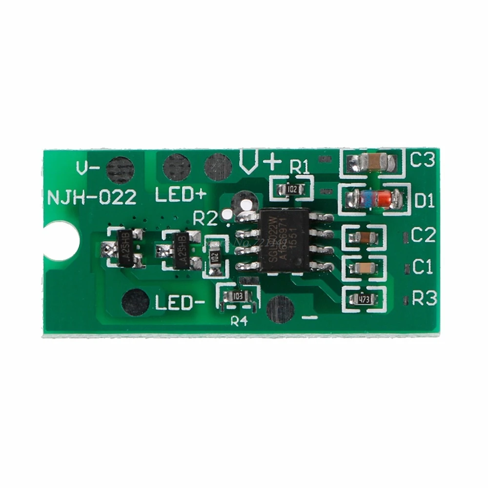 

DC 3.5V-13V Constant Current LED Touch Driver Li-on USB 18650 Dimming DIY