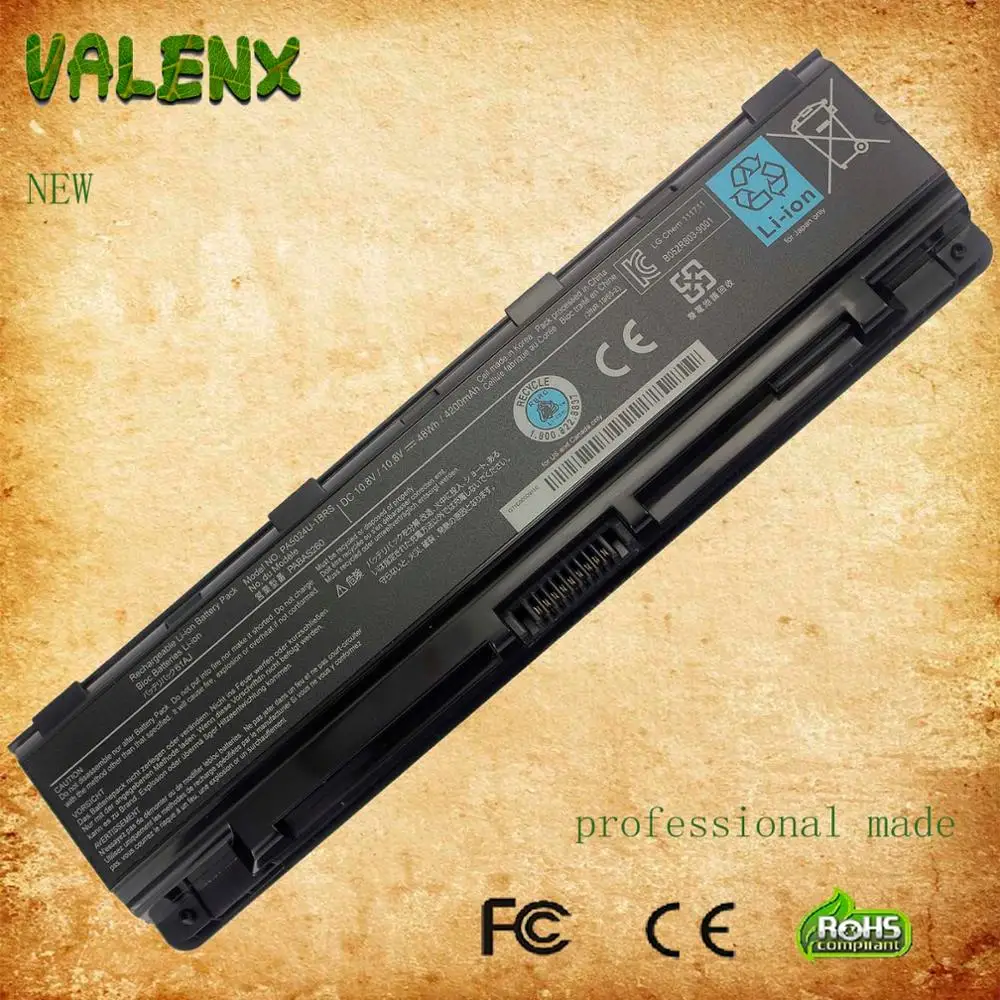 laptop battery for Toshiba Satellite PA5024U-1BRS PABAS260 AKKU L800 L805D M845D C800 C850 C850D C855D C855