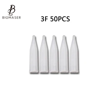 

50Pcs Permanent Makeup Machine Tattoo Tips Eyebrow Lips Tattoo Tips 3F for Permanet Makeup Machine Pen