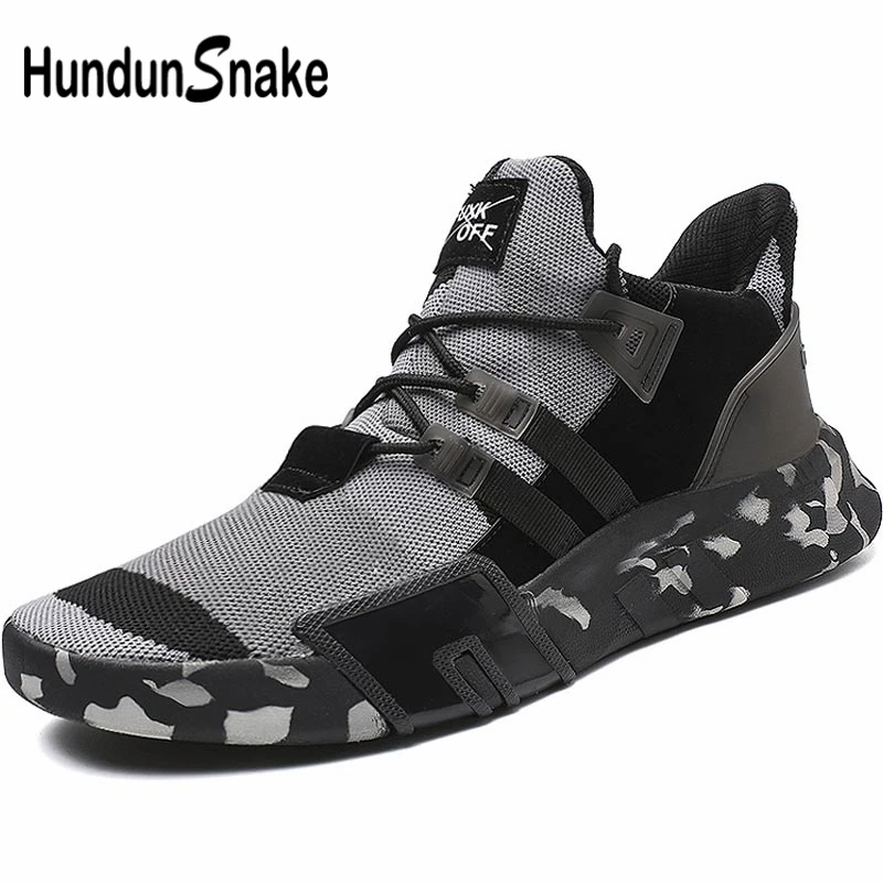

Hundunsnake Breathable Men Running Shoes Sports Men Shoes Sneakers Man Sport Shoes Mens Krasovki Large Size Training Black A-012